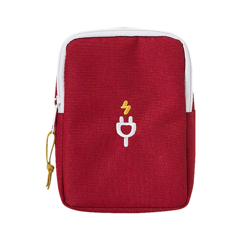 travel cable storage - Red