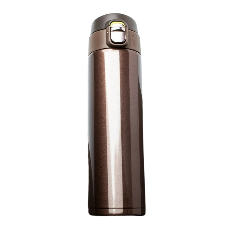 thermos insulated water bottle - Brown - 500ml