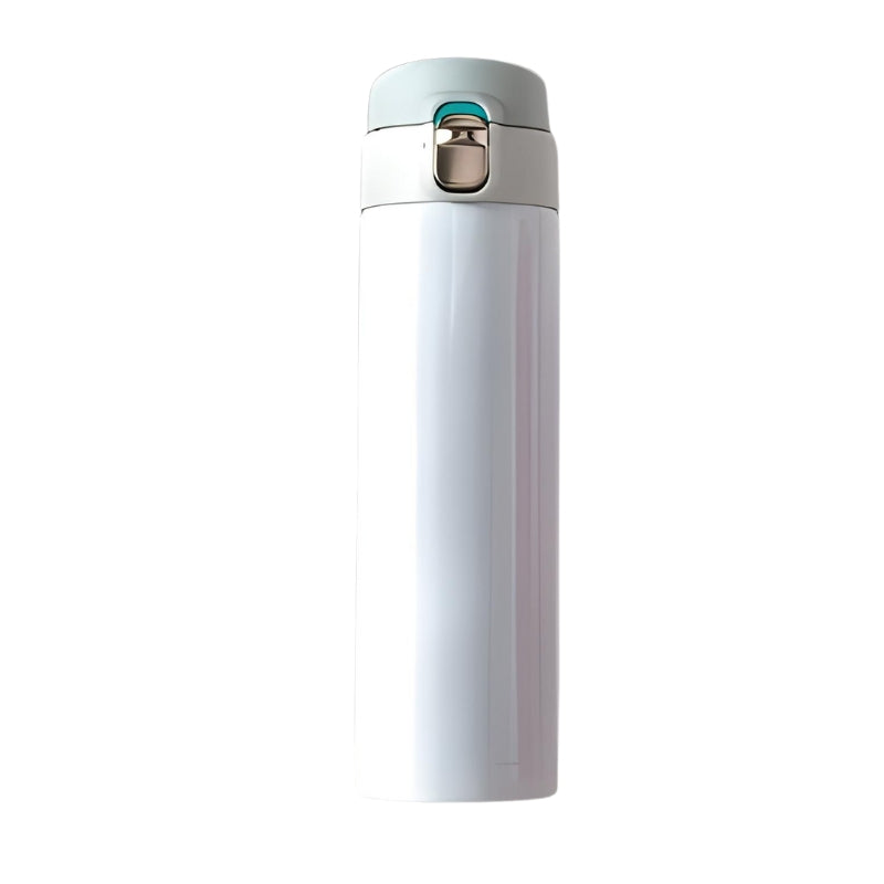 thermos insulated water bottle - White - 500ml