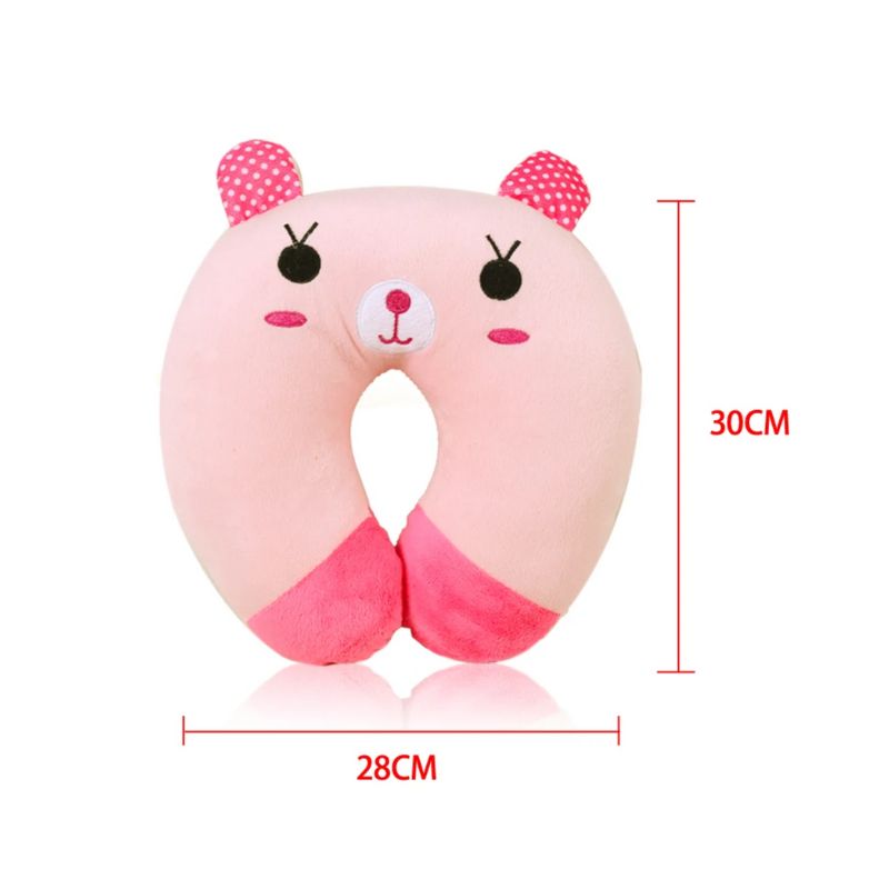 inflatable neck cushion - Strawberry - Cat - Pig - Rabbit - Bear - Brown Bear - Panda - Tiger