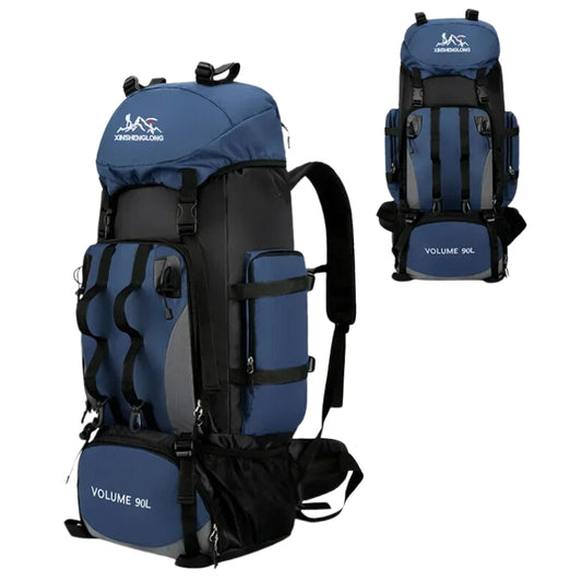 trekking backpack - Navy Blue - Without Water-Resistant Cover