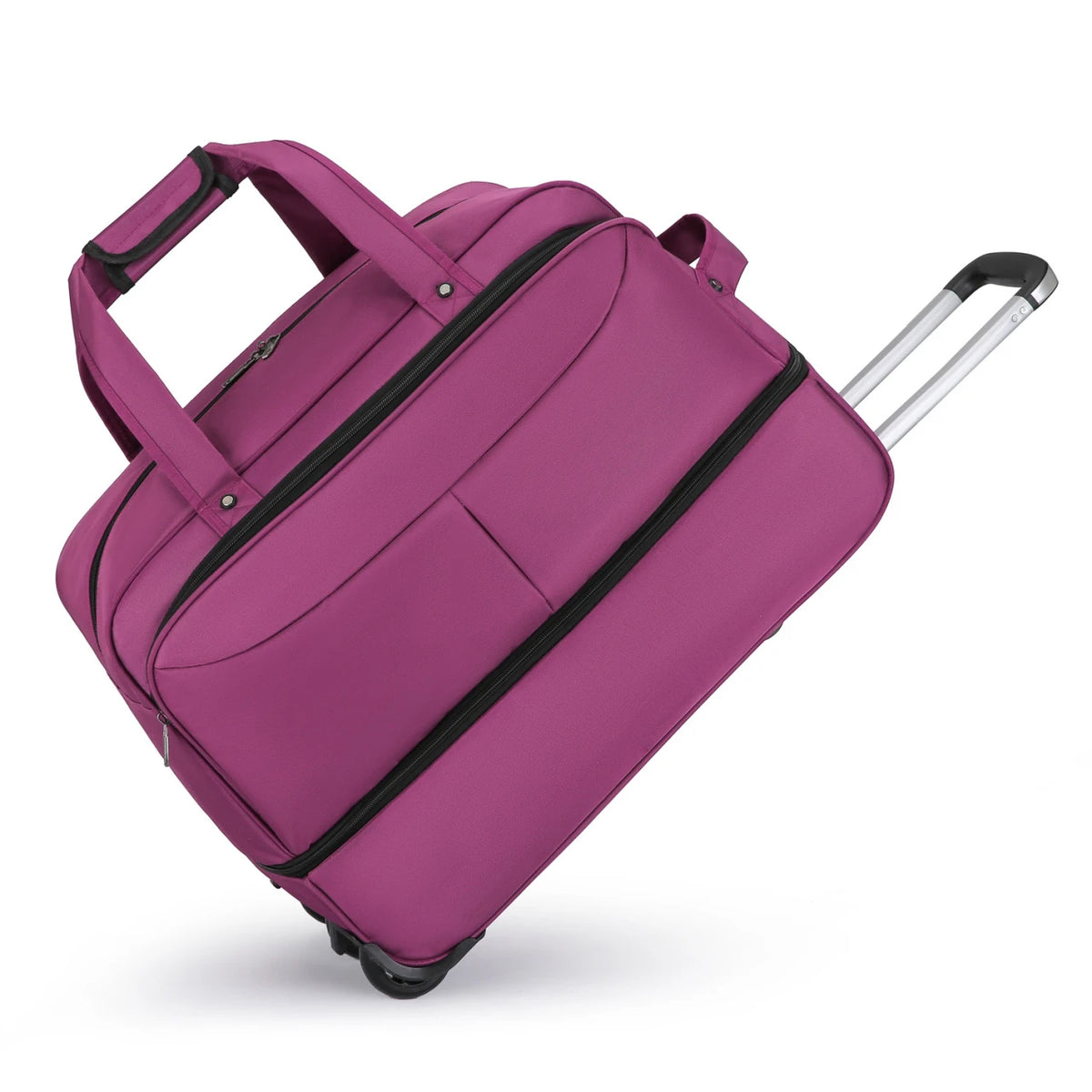 unisex rolling travel bag - Pink