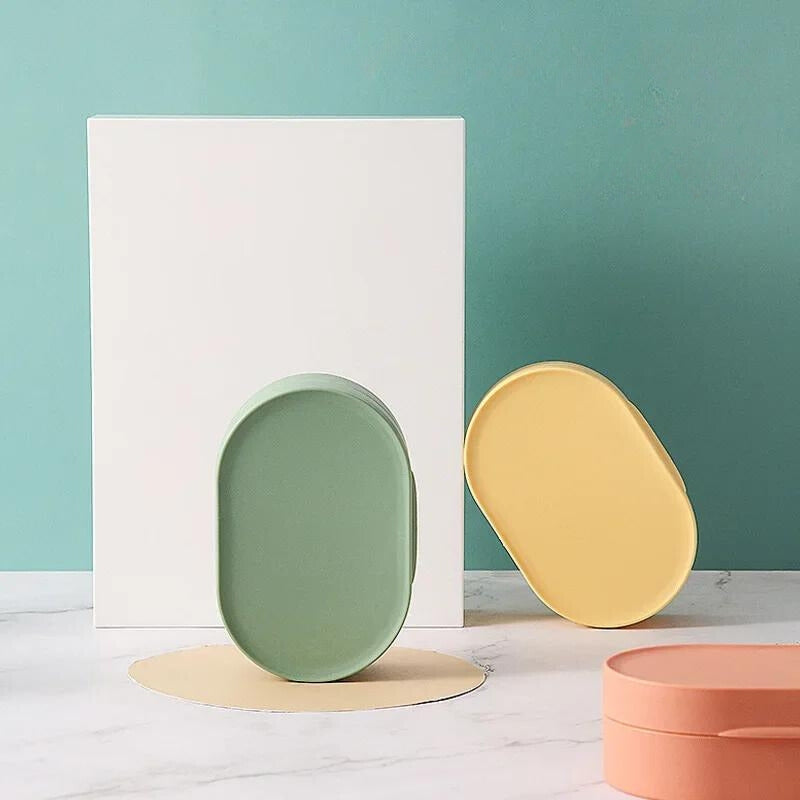 travel soap box - Pink - Green - Yellow - Blue