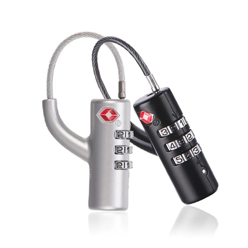 tsa lock - Grey - Gray - Black
