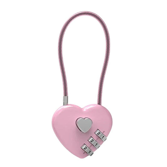 combination lock for suitcase - Pink