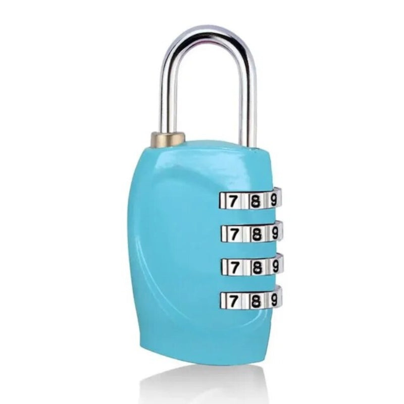 combination lock for suitcase - Blue - Model 1