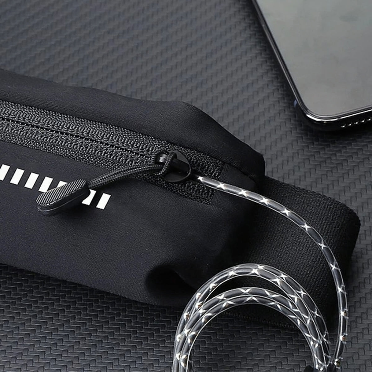 invisible travel pouch for women - Blue - Black - Orange - Grey - Gray - Pink