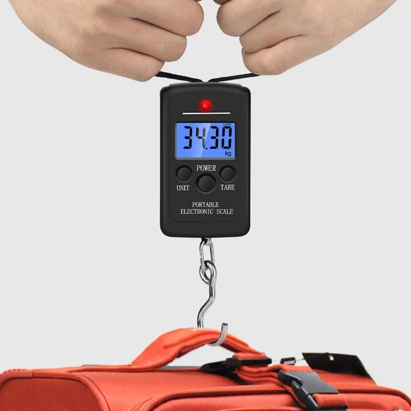 luggage scale hook - Black