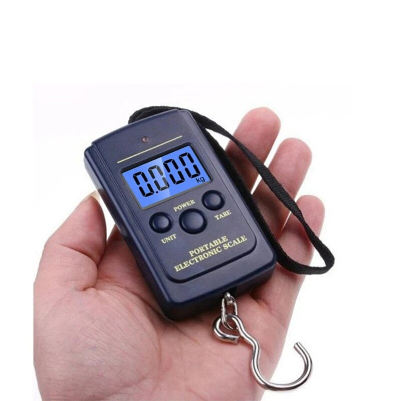 electronic suitcase scale - Black
