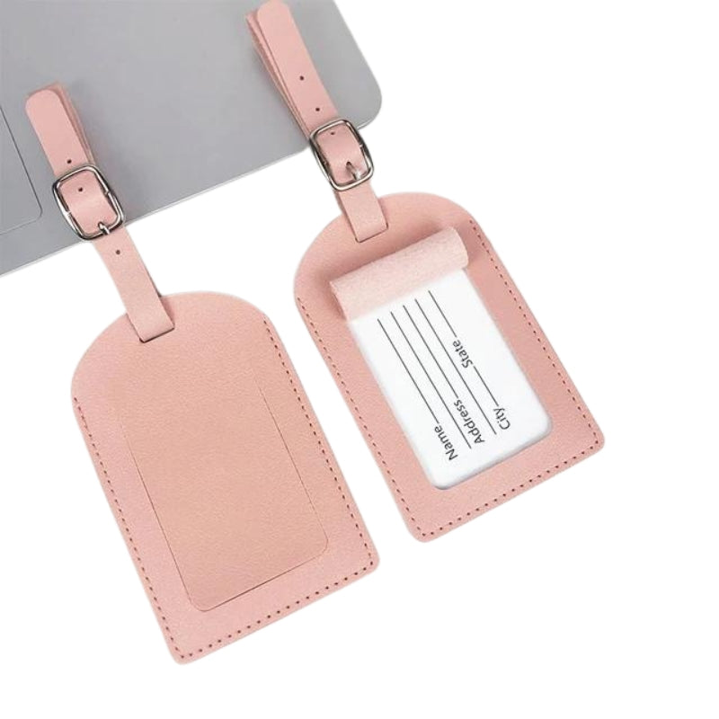 child suitcase tag - Pink 2 Pieces