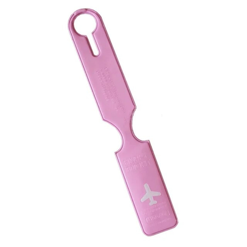 suitcase tag - Pink