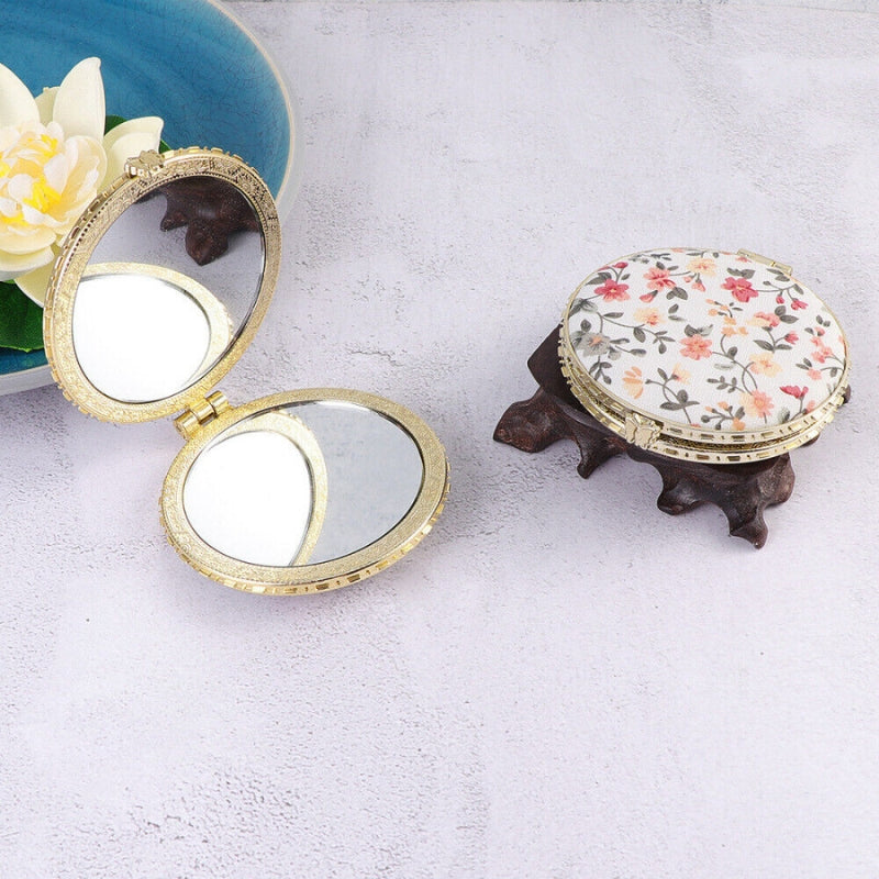 shatterproof pocket mirror - White - Black - Blue - Pink
