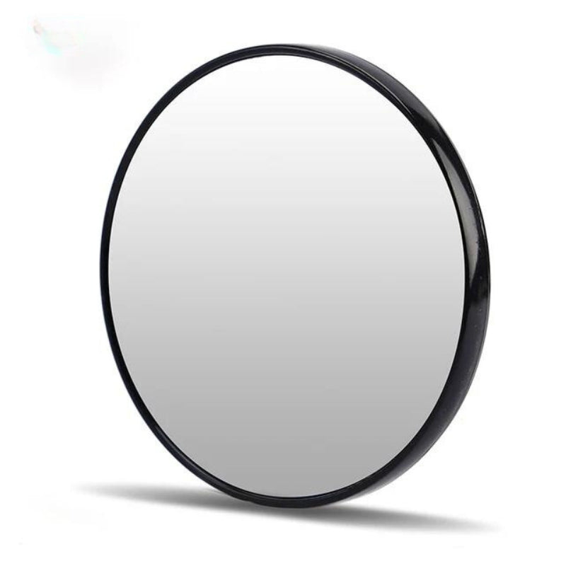 x15 magnifying mirror with suction cup - Black with 15x Magnification
