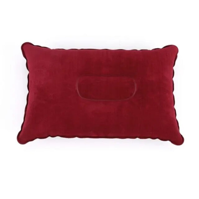 inflatable ergonomic pillow - Burgundy