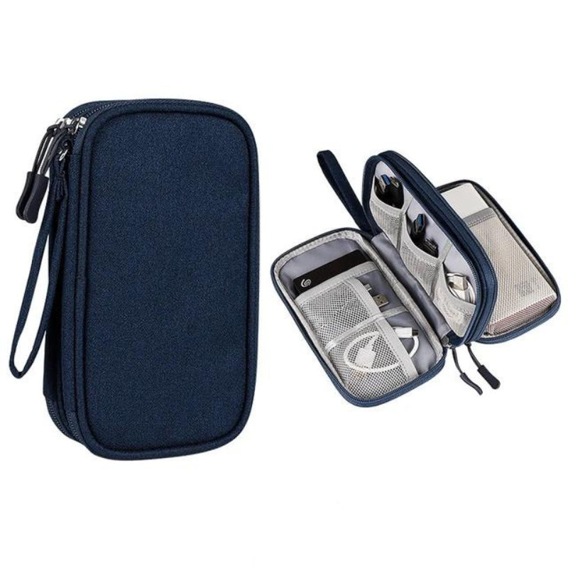 cables storage pouch - Grey - Gray - Blue - Black - Pink