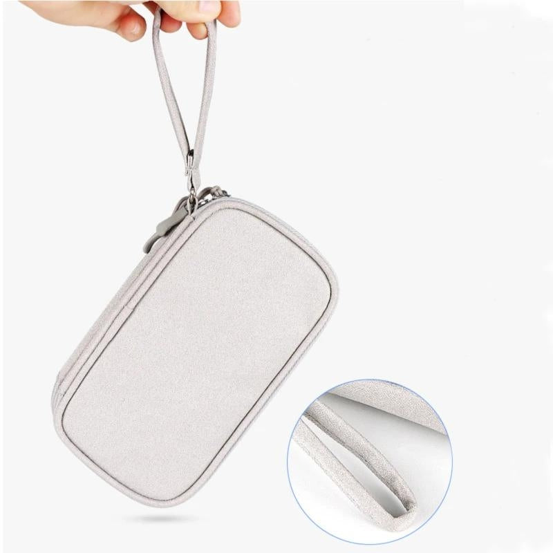 travel cable organizer - Grey - Gray - Blue - Black - Pink