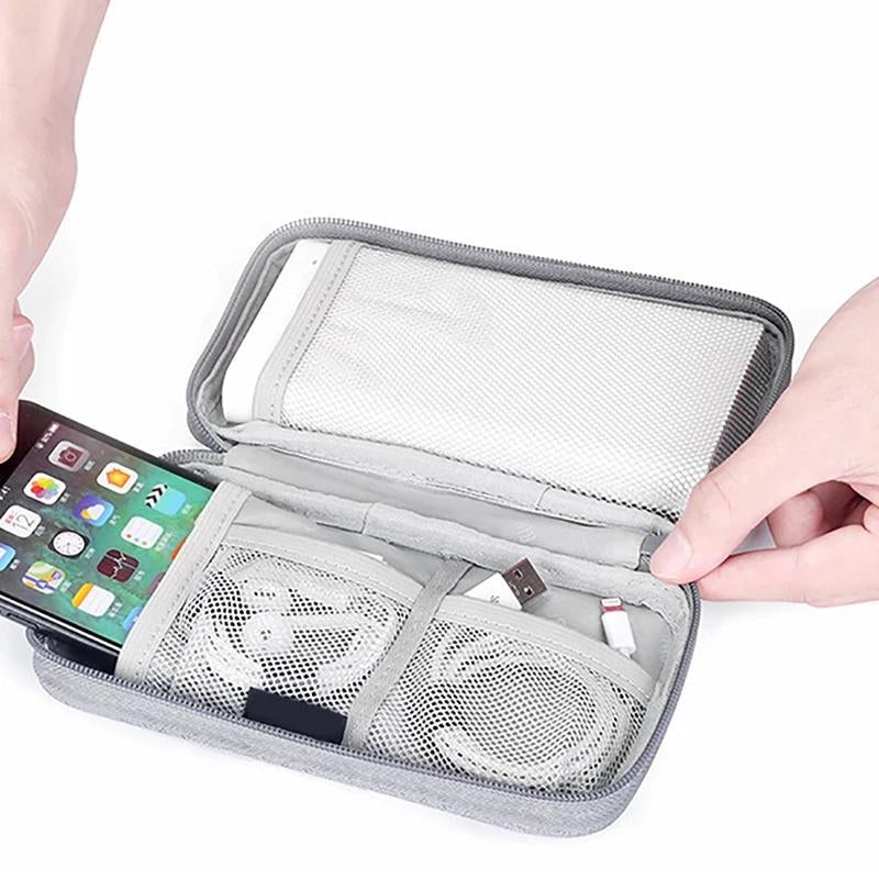 cable pouch - Grey - Gray - Blue - Black - Pink
