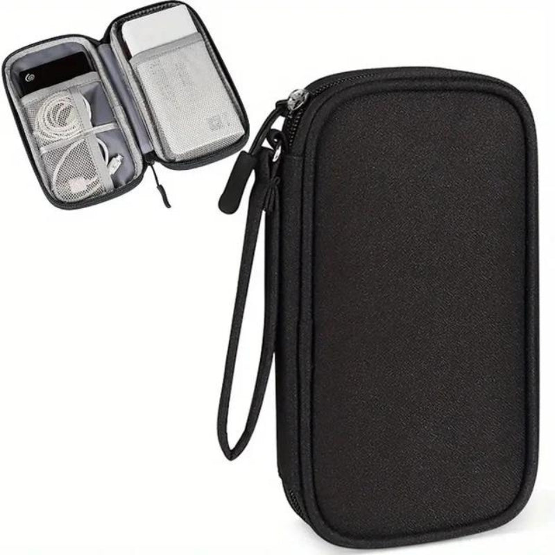 cable organizer pouch - Black
