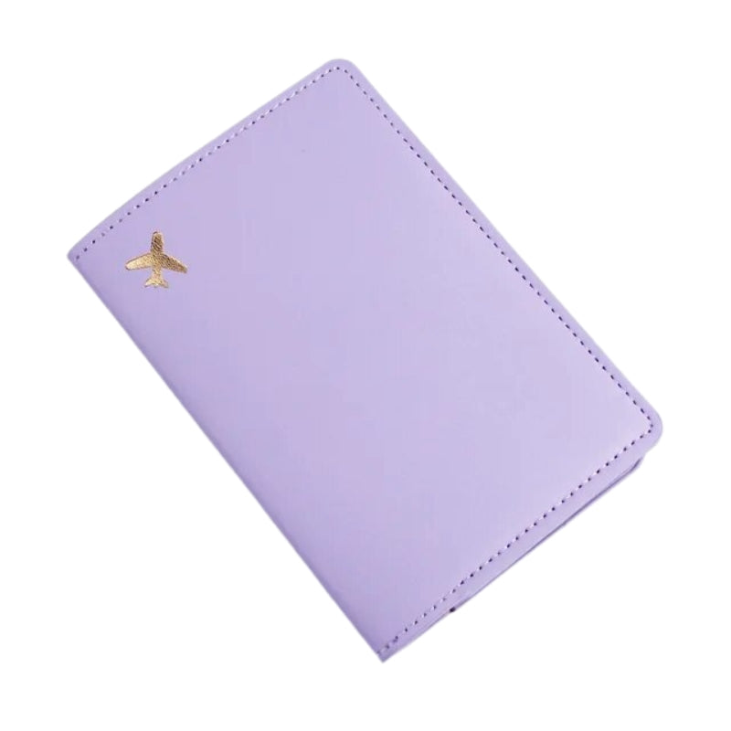 luxury passport holder - Purple