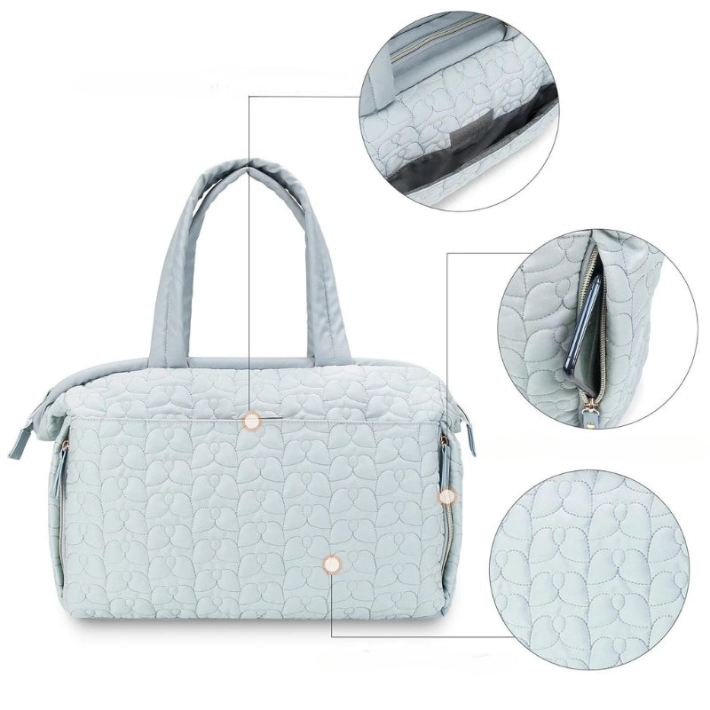 baby diaper bag - Sky Blue - Pink - Black