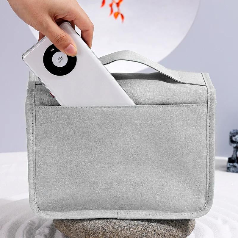 travel toiletry bag - Black - Light Blue - Blue - Pink - Grey - Gray - Brown