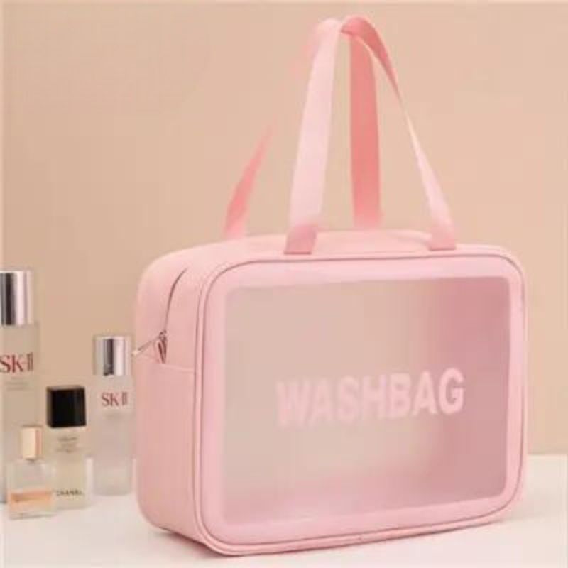 cabin size travel toiletry bag - Pink - L